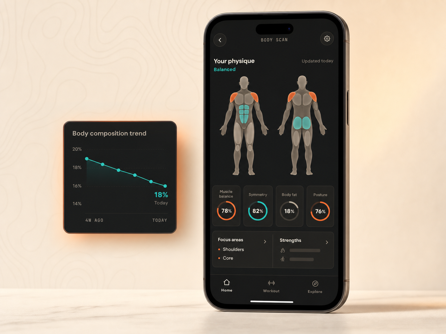 Body Scan in PushupPro